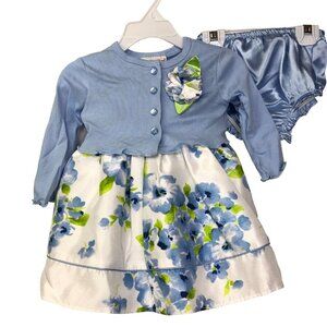 SWEET HEART ROSE BABY GIRSL THREE PCS OUTFIT 12  MOS NEW‎ WITH TAG